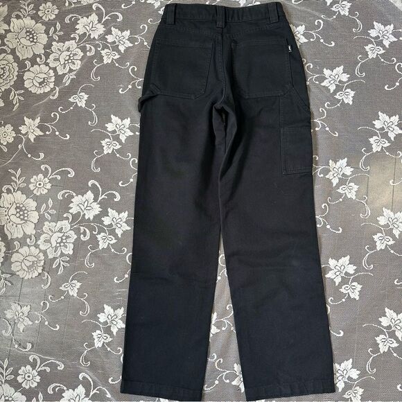 Aritzia TNA Black Greenwich Carpenter Pant In Black Sz 00 - Picture 11 of 15